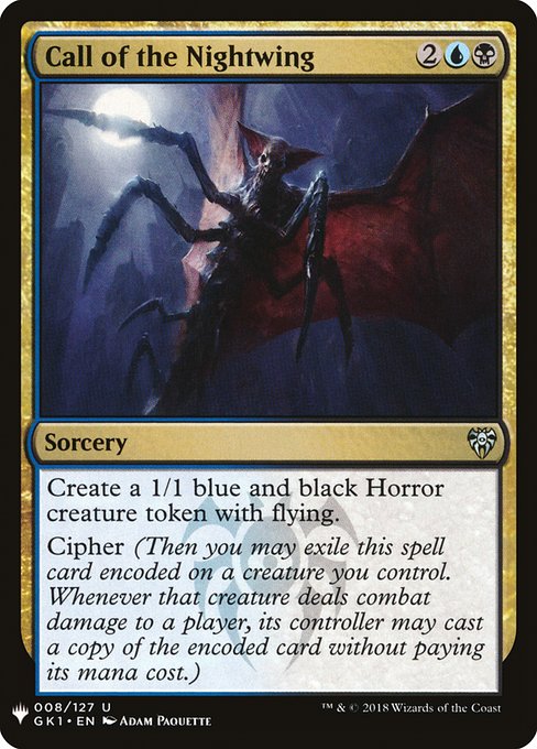 Call of the Nightwing - Nonfoil