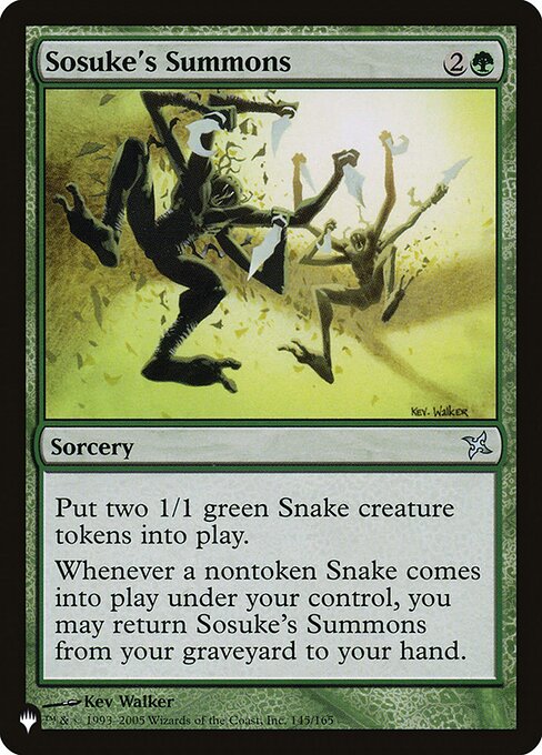 Sosuke's Summons - Nonfoil