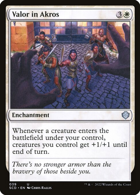 Valor in Akros - Nonfoil