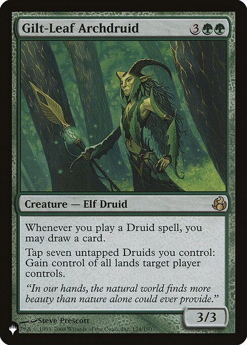 Gilt-Leaf Archdruid - Nonfoil