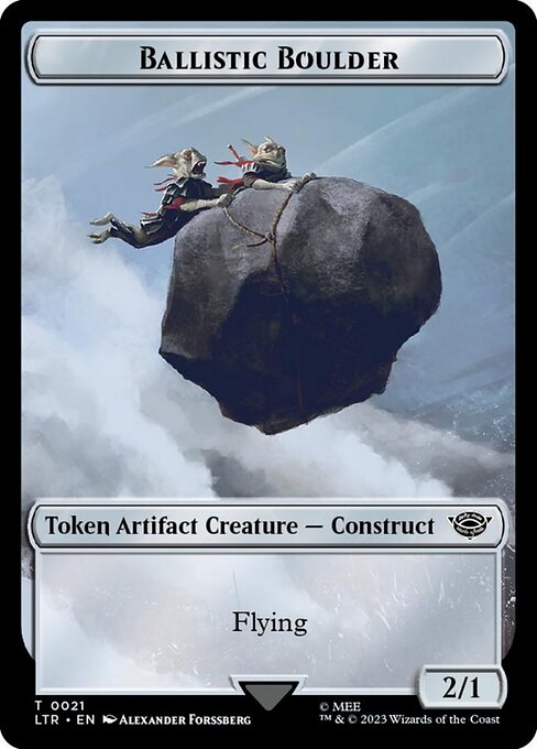 Ballistic Boulder - Foil