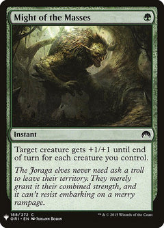 Might of the Masses (ORI-188)