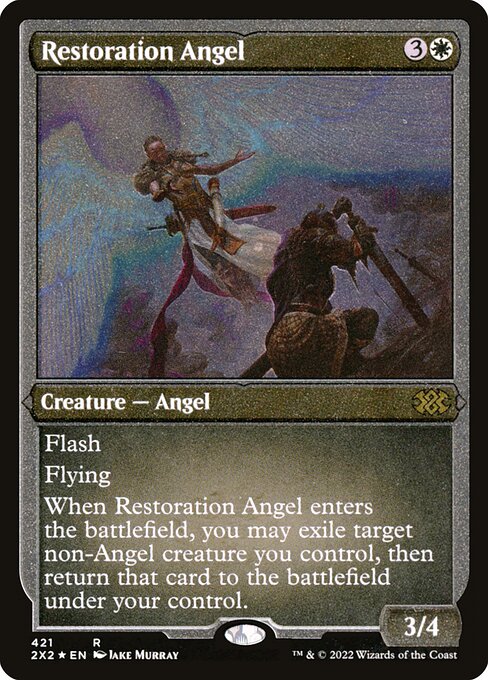 Restoration Angel - Etched