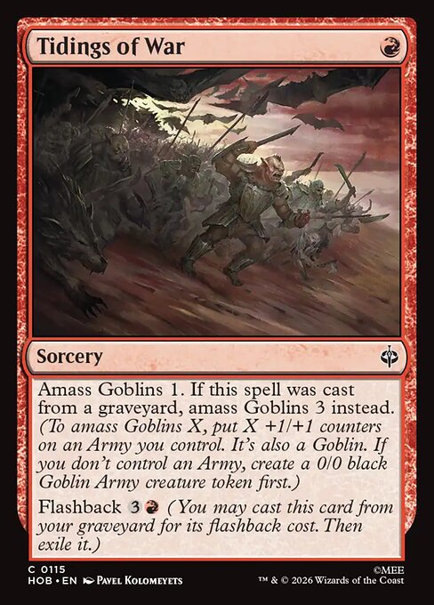 Tidings of War