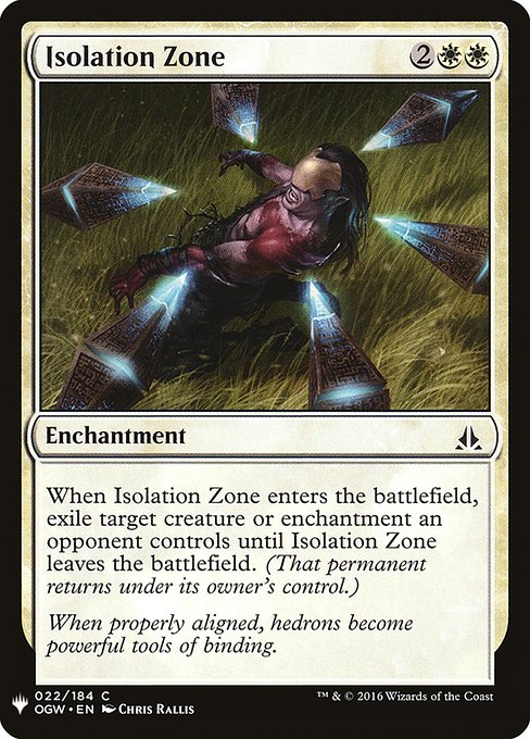Isolation Zone - Nonfoil