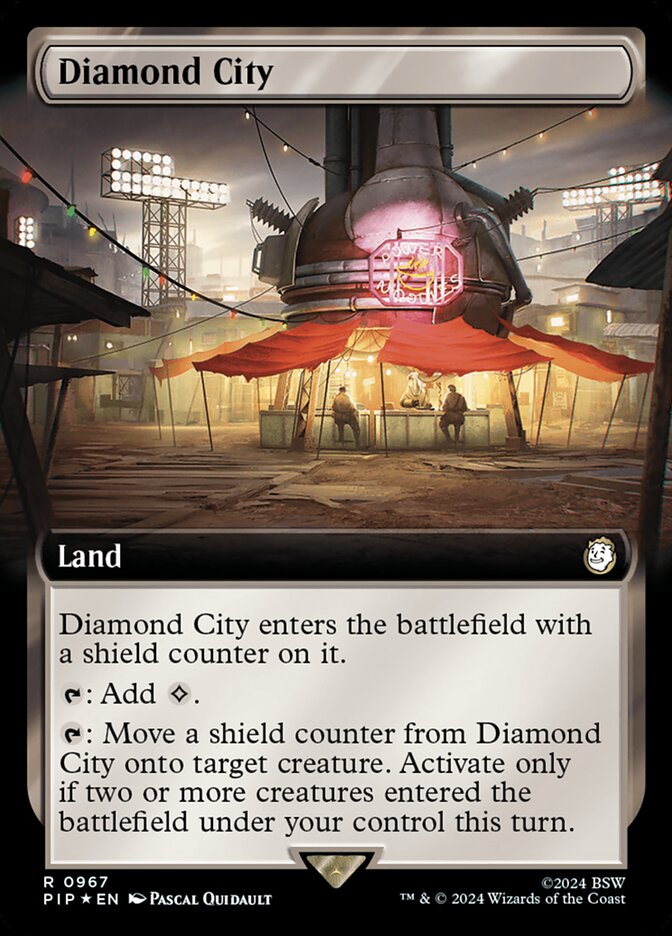 Diamond City (Extended Art - Surge Foil)
