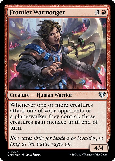 Frontier Warmonger - Nonfoil