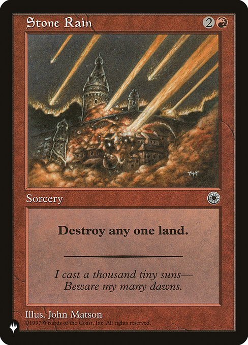 Stone Rain - Nonfoil