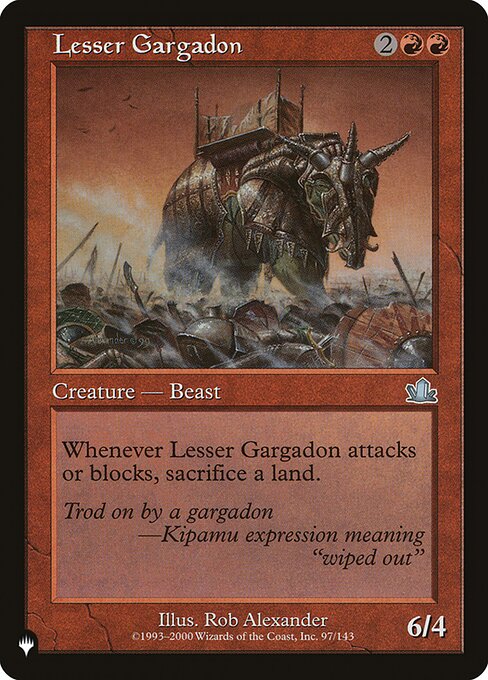 Lesser Gargadon - Nonfoil