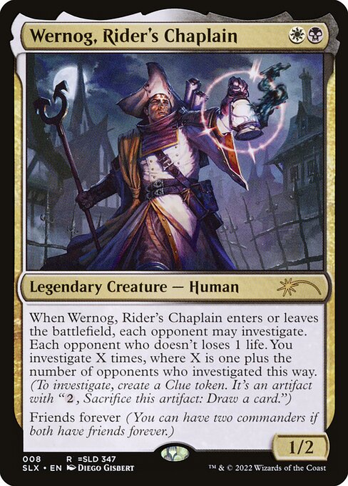 Wernog, Rider's Chaplain - Nonfoil