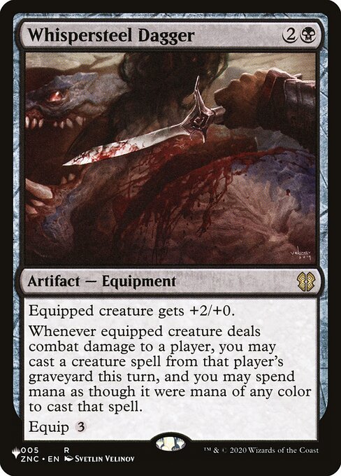 Whispersteel Dagger - Nonfoil