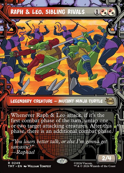 Raph & Leo, Sibling Rivals - Nonfoil