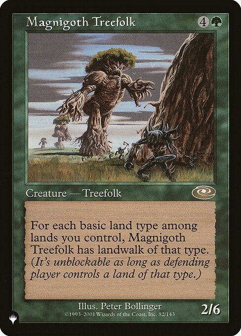Magnigoth Treefolk - Nonfoil