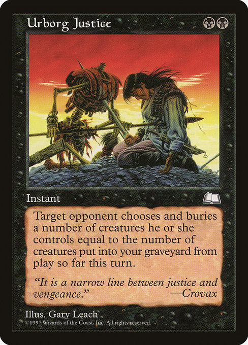 Urborg Justice - Nonfoil