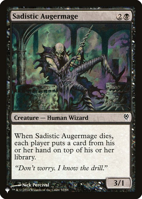 Sadistic Augermage - Nonfoil