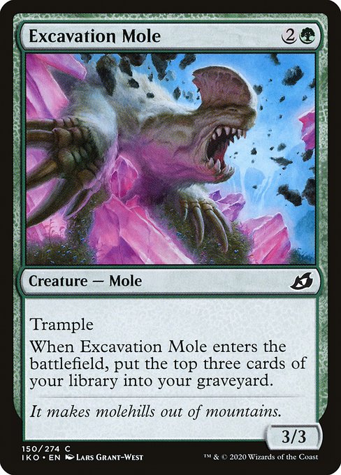 Excavation Mole - Nonfoil