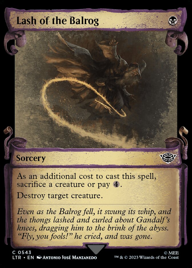 Lash of the Balrog (Showcase)