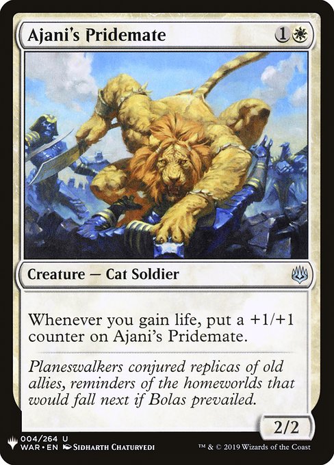 Ajani's Pridemate - Nonfoil