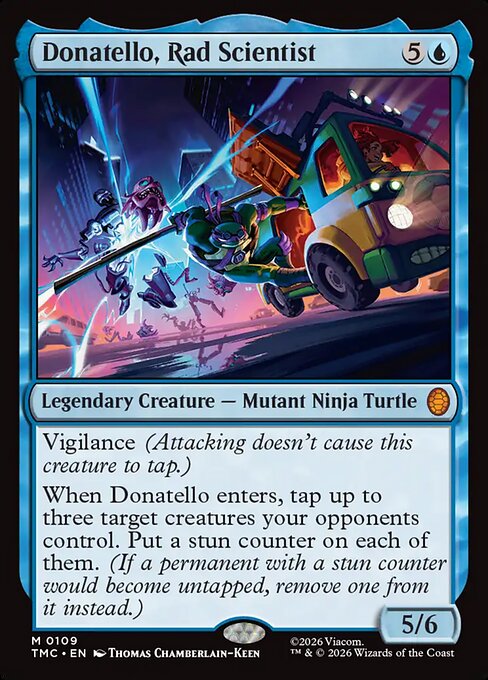 Donatello, Rad Scientist - Nonfoil