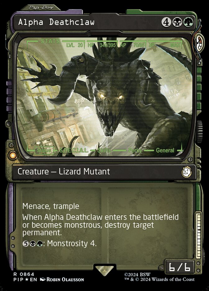 Alpha Deathclaw (Showcase - Surge Foil)