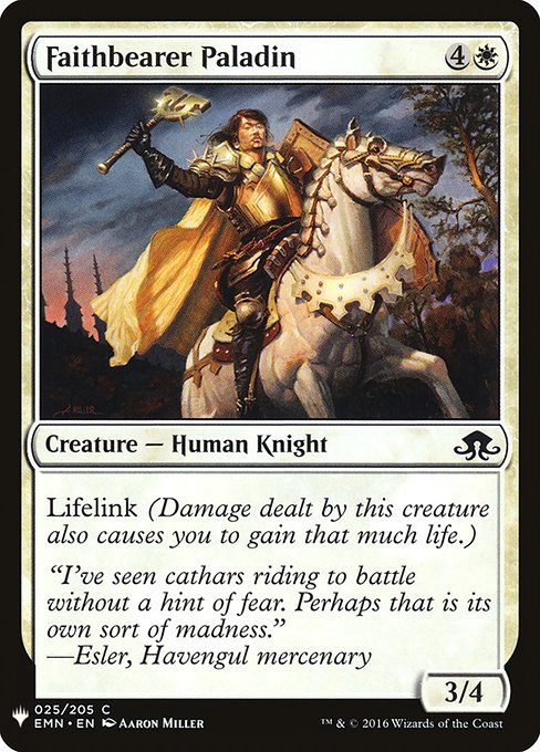 Faithbearer Paladin - Nonfoil