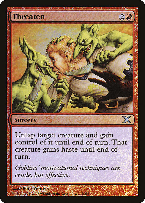 Threaten - Foil