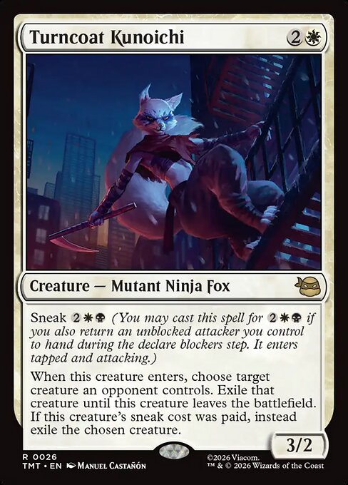 Turncoat Kunoichi - Nonfoil