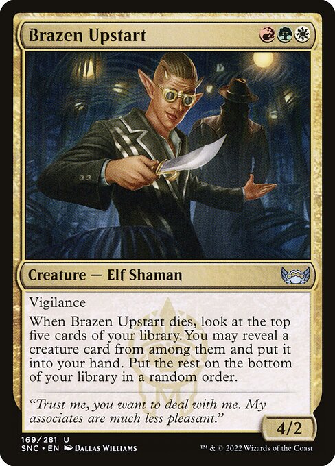 Brazen Upstart - Nonfoil
