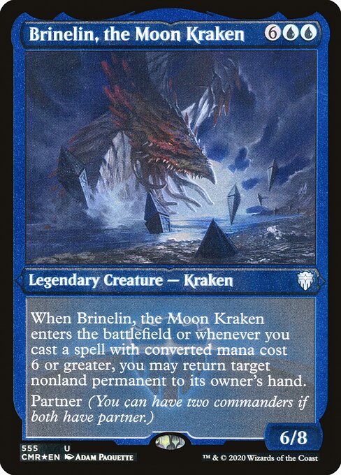 Brinelin, the Moon Kraken - Etched