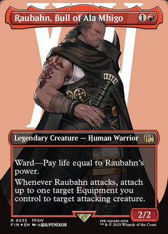 Raubahn, Bull of Ala Mhigo (Borderless - Surge Foil)