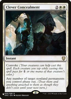Clever Concealment (ONC-5)