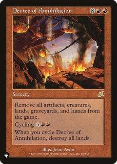 Decree of Annihilation (SCG-85)