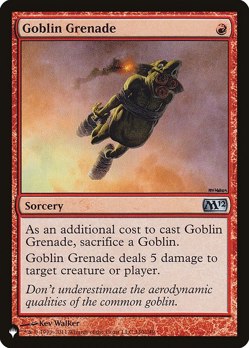 Goblin Grenade - Nonfoil