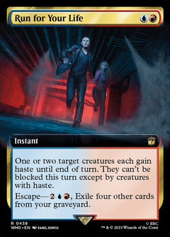 Run for Your Life (Extended Art)