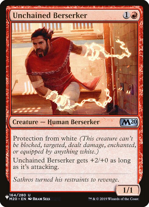 Unchained Berserker - Nonfoil