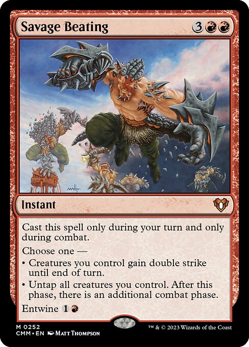 Savage Beating - Nonfoil