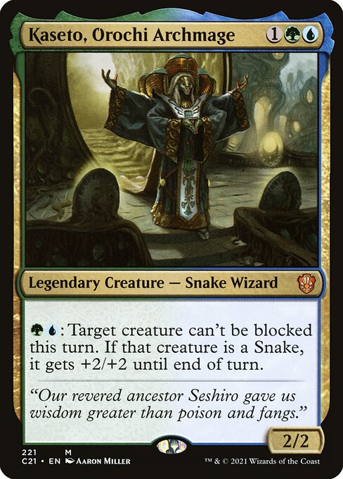 Kaseto, Orochi Archmage - Nonfoil