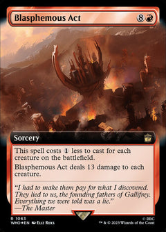 Blasphemous Act (Extended Art - Surge Foil)