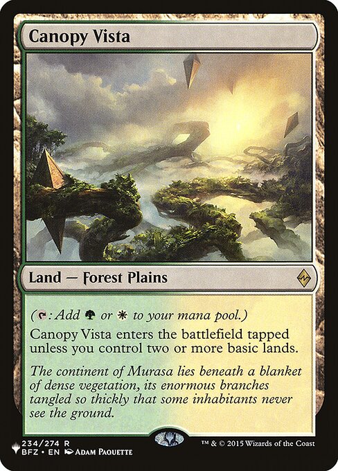 Canopy Vista - Nonfoil