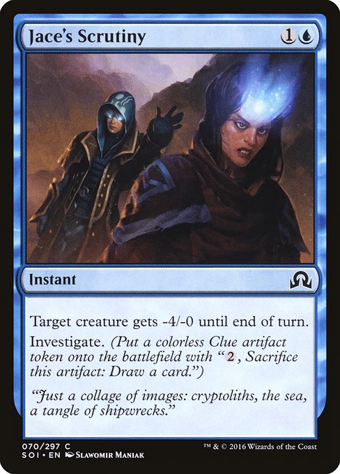 Jace's Scrutiny - Nonfoil