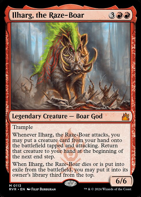 Ilharg, the Raze-Boar - Nonfoil