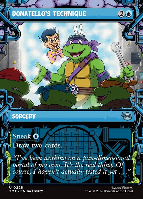 Donatello's Technique - Nonfoil