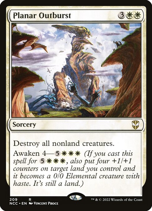 Planar Outburst - Nonfoil