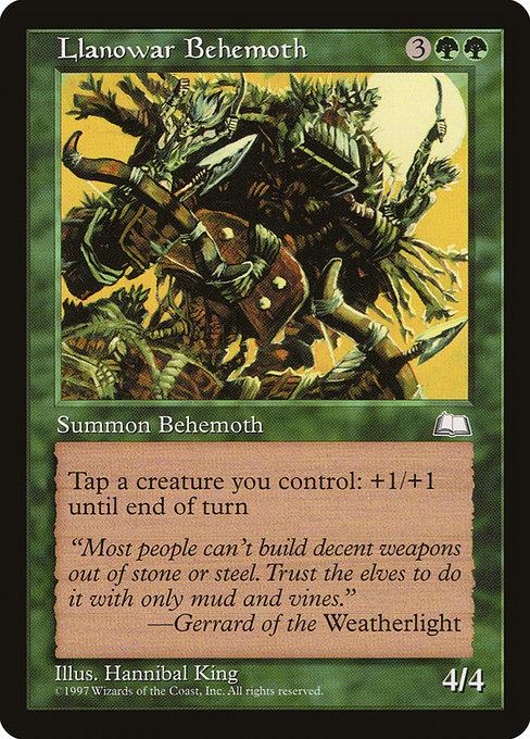 Llanowar Behemoth - Nonfoil