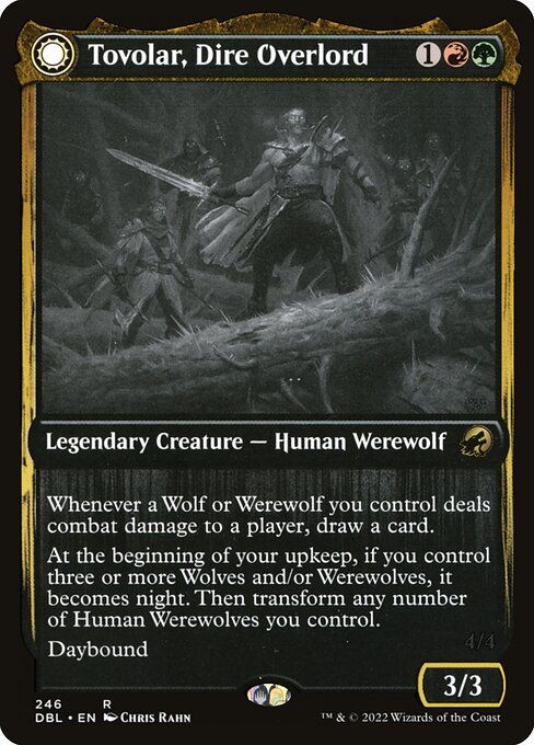 Tovolar, Dire Overlord // Tovolar, the Midnight Scourge - Nonfoil