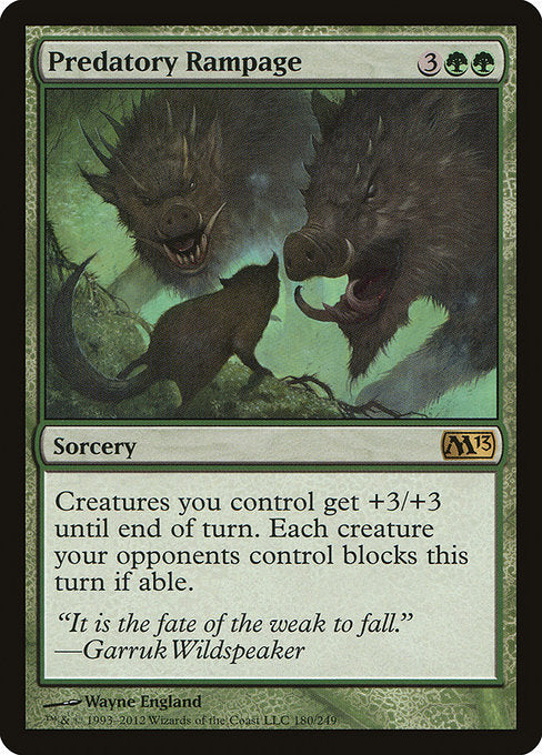 Predatory Rampage - Nonfoil