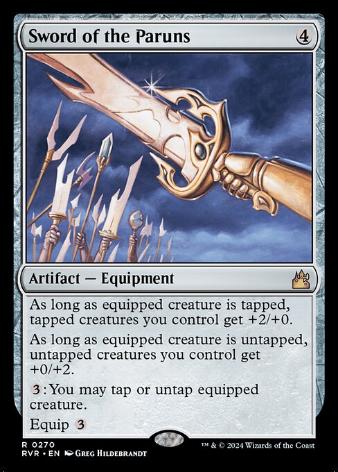 Sword of the Paruns - Nonfoil