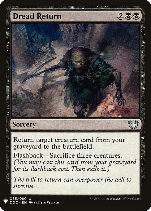 Dread Return - Nonfoil