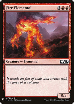 Fire Elemental (M19-141)