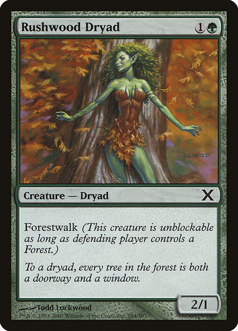 Rushwood Dryad - Nonfoil